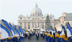 Rome New Year's Parade - Route Highlights - Basilica di San Pietro - St. Peter’s Basilica